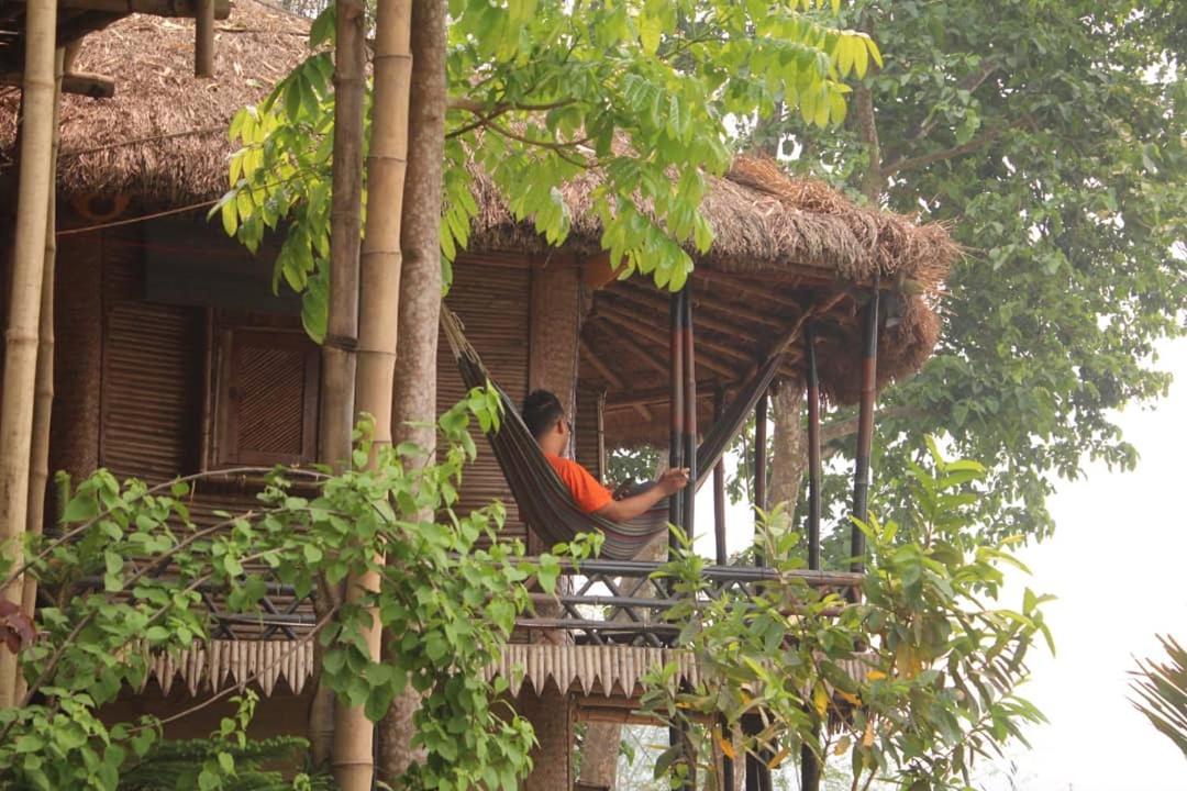 Happy Lemon Tree Lodge Sauraha Exteriör bild
