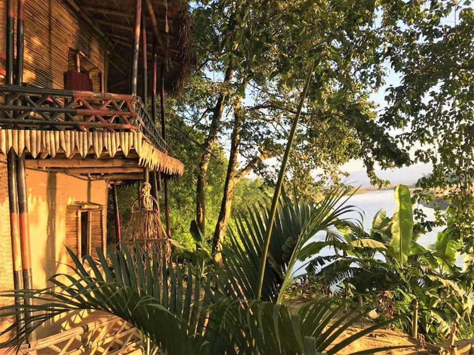 Happy Lemon Tree Lodge Sauraha Exteriör bild